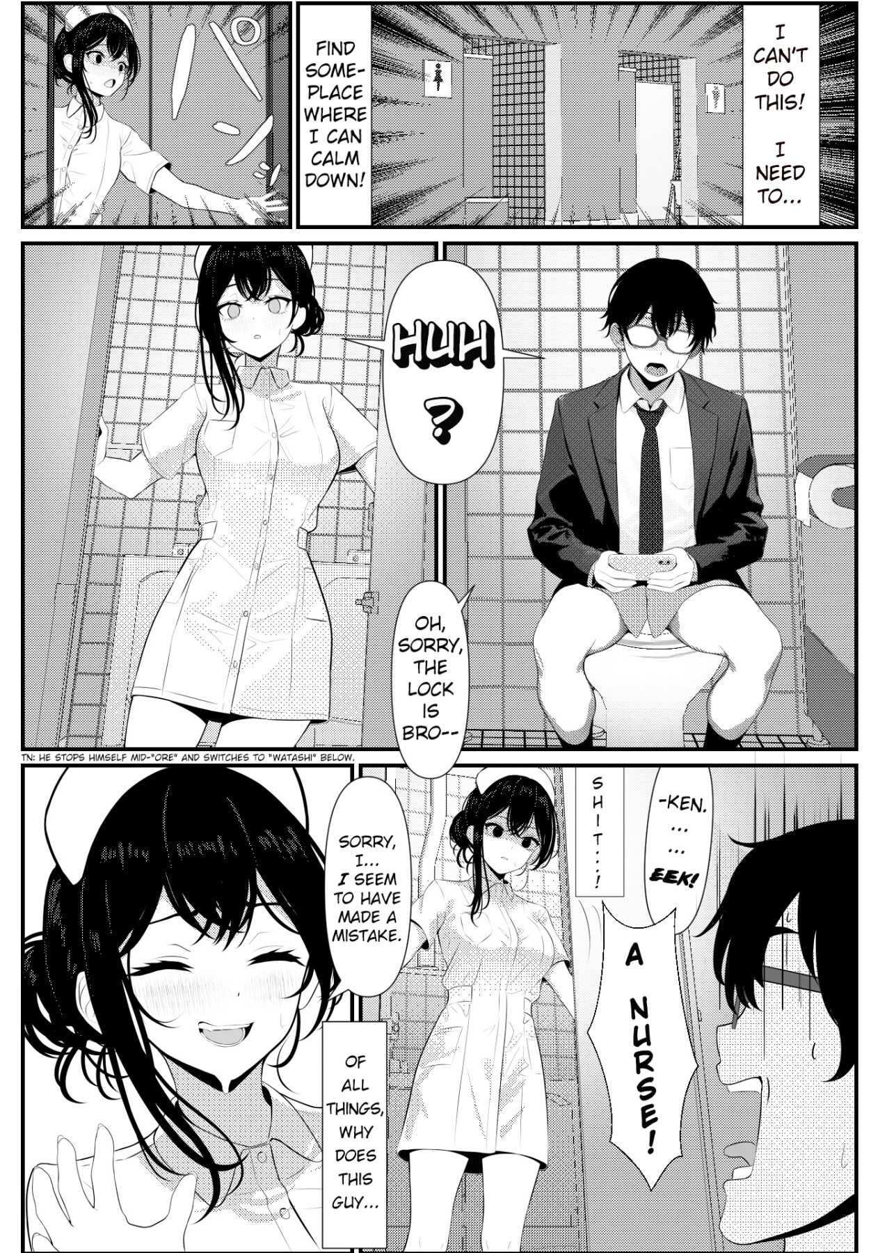 Hentai Manga Comic-The Story of How I Died Alone and Became a Sexy Nurse-Read-8